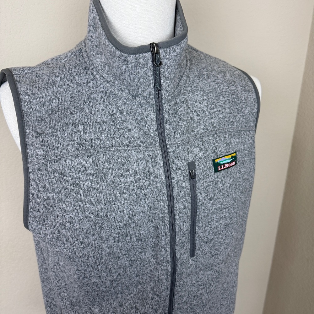 L.L. Bean men’s bean sweater fleece vest | size M - Picture 10 of 10